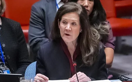 ABD’nin BM Daimi Temsilcisi “İsrail hükümeti tüm bölgeye kaos, terör ve acı yayıyor” dedi sonra da “dilim sürçtü” dedi