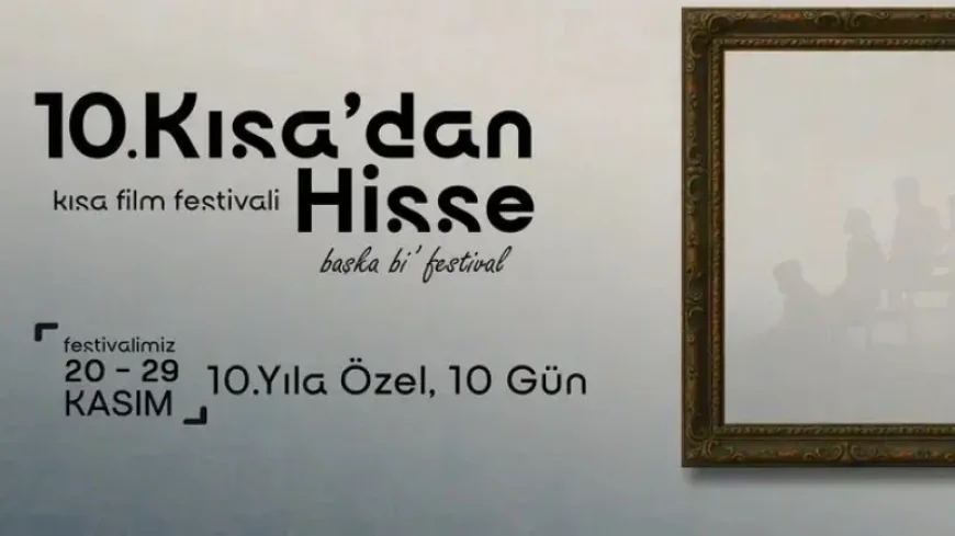 10. Kısa’dan Hisse Kısa Film Festivali’ne başvurular açıldı