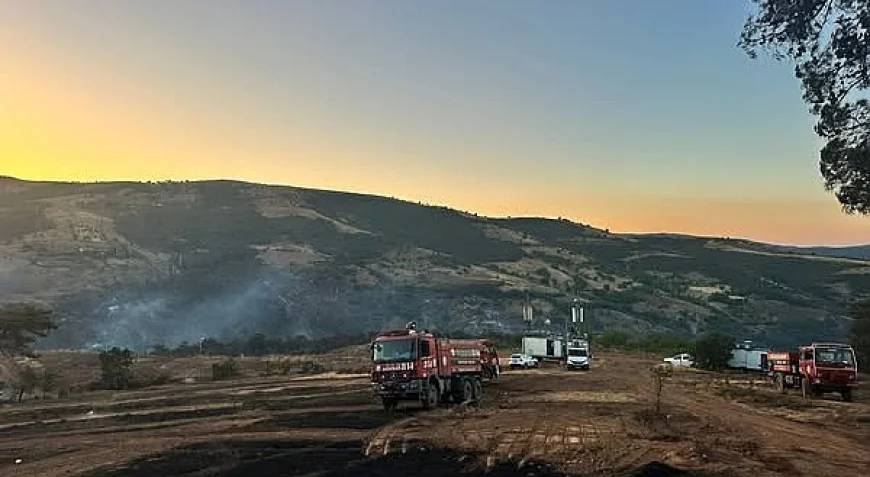 Başkan Kayserili Kocakağan ve Sağrakçı Arasında Çıkan Orman Yangını Kontrol Altına Alındı