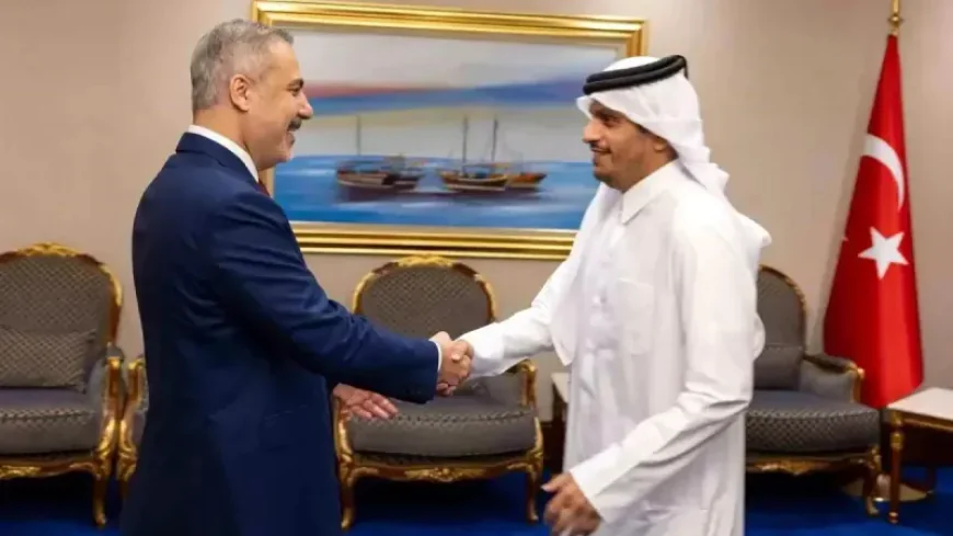 Bakan Fidan, Doha’da Katar Başbakanı Al Sani ile görüştü
